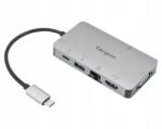 Targus Usb-c Dp Alt módú egyvideós 4K Hdmi/vga dokkoló állomás 100 W teljesítménnyel (DOCK419EUZ)
