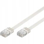 Goobay Patchcord Lan kábel Cat 5E U/utp lapos 7m terhelésálló 2xRJ45 (93362)