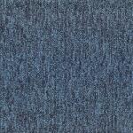 BLOQ Mocheta albastru inchis cu fir buclat, in dale, BLOQ Tradition Midnight 510 50x50 cm (BLOQ-TRAD510) Covor