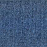 BLOQ Mocheta albastru indigo cu fir buclat, in dale, BLOQ Tradition Sapphire 515 50x50 cm (BLOQ-TRAD515) Covor