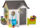 Smoby Házikó kis kertész részére szerszámokkal Garden House Life Smoby kivételesen bővíthető és virágtartók 24 hó-tól (SM810255-K)