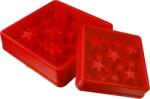 Holland Animal Care Star habzsolásgátló tál (30 x 30 cm, 7.5 cm magas perem; L; Piros)