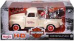 Maisto Set masina si motocicleta, Maisto, H-D Custom, 1950 Chevrolet 3100 Pick Up 1: 25 si 2001 FLSTS Heritage Springer, 1: 24