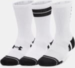 Under Armour Unisex zokni Under Armour UA Perf Tech Nov Crew (3 pár) L fehér