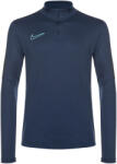 NIKE Férfi futball hosszú ujjú - Nike Academy Dri-Fit 1/2-cipzáras XS kék