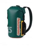 NATUREHIKE Vízálló zsák 25L fekete|zöld