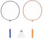 NILS Gyerek tollaslabda szett 2 ütővel + tollaslabdával Nils NRZ052 acél kék|narancssárga