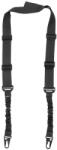 MFH Bungee heveder, 2 pontos, fekete