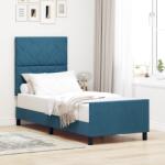 vidaXL Sötétkék Bársonyos Ágykeret 80x200 cm (3344973)