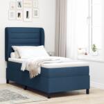 vidaXL Rugós Ágy Matrac Fekvőfelület Kék 90x190 cm Szövött (3340479)