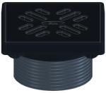 HL HL3910G Rácstartó magasító d 146mm, 175x175mm öntöttvas ráccsal és 190x190mm öntöttvas kerettel (HL3910G)