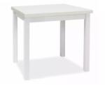 SIGNAL MEBLE Adam étkezőasztal 90 x 65 cm, fehér
