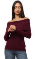 La Modeuse Blúzok 73076_P172331 Bordó EU S