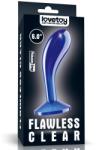 Lovetoy Flawless Clear Prostate Plug 6.0'' Blue