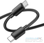  USB Type-C töltő- és adatkábel, USB Type-C, 100 cm, 5000 mA, 100W, gyorstöltés, PD, Hoco X96 Hyper, fekete - mobil-box