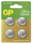 GP Batteries Ultra Lítium gombelem CR2450 4db/bliszter (B32854)