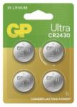 GP Batteries Ultra Lítium gombelem CR2430 4db/bliszter (B32304)