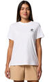 Columbia Rövid ujjú pólók Rolling Bend Graphic SS Tee Fehér EU M