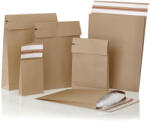 e-Green Csomagküldő webshop tasak 400x500x100mm, erős kraft papírból 100 db/doboz, E-green barna (69116) - veryjet