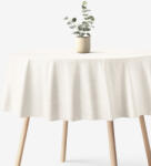 Goldea kör alakú dekoratív terítő malaga - természetes Ø 250 cm