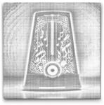  PontPöttyöző - Zenelejátszó Méret: 50x50cm, Keretezés: Kerek kartonlap, Szín: Zöld