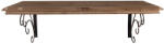 Clayre & Eef Etajera lemn fier maro 105x35x35 cm (5H0731) Raft