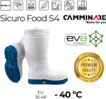  Camminare - Sicuro Food S4 FEHÉR (-40°C) - munkavédelmi EVA csizma (20240004-47)