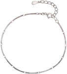 Silenti Jewelry Сребърна гривна за крак "Реалност