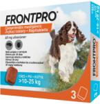 FRONTPRO Tablete împotriva puricilor și căpușelor M 10-25 kg 3 tablete