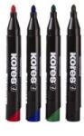 ICO KORES Alkoholos marker, 3-5 mm, kúpos, 'K-Marker', 4 különböző szín (20943) (ko20943)