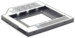Gembird Slim mounting frame for 2, 5' drive to 5, 25' bay, for drive up to 12, 7mm (MF-95-02)