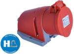 TP Electric 4x16A - Felületre rögzíthető dugalj (rugós - gyors bekötésű) (IP44) 3022-307-1600 (3022-307-1600)
