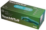 Ansell Touch N Tuff kesztyű 92-600 púdermentes méret 6, 5-7 zöld 100db
