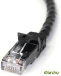 StarTech UTP Összekötő Fekete 3m N6PATC3MBK (N6PATC3MBK)