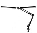Platinet PDLD20 Asztali lámpa 20W 500lm flexibilis LED dupla lámpatest fekete (PDLD20)