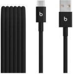 Beats Audio Cablu de date Apple Beats MDGG4EE/A, USB-A la USB-C, 1.5m (Negru) (MDGG4EE/A)