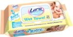 Lara Мокри кърпи с капак Lara Baby Soft - 72 броя, асортимент (54027) - ozone