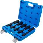 BGS technic Hosszított dugókulcs készlet, hatszög, 1/2" meghajtású, 10-24mm, 10db (BGS-5206)