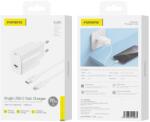 FONENG fali töltő EU65 PD 20W 1xUSB-C + kábel USB-C - Lightning Fehér