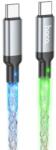 hoco. Cablu Date si Incarcare USB-C - USB-C HOCO U112, 60W, 1m, Gri - evomag