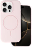Toptel Magsafe Slim Szilikon tok iPhone 16e/17e-hez világos rózsaszín
