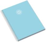 Ambar Moonflower Campus Pastel A5 80 lap vonalas spirálfüzet (27318936) - officedepot