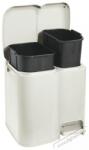 Tontarelli Patty 2 Szelektív szemetes, fehér, 13/8 l - digitalko