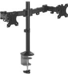 Fellowes Reflex 8502601 kétkaros fekete monitortartó kar (482143)