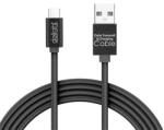 Delight USB Type-C töltőkábel 1m, fekete (55442C-BK) (55442C-BK) (MEN-GL-222767)