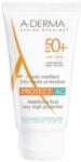 A-DERMA Fluid matifiant pentru protectie solara cu SPF 50+, 40 ml, A-Derma