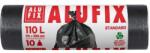 Alufix Tisztítótasak 110L/10db, LDPE 70x100cm, fekete (MS110UNINEW)