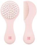 Kikkaboo Комплект гребен и четка за коса Kikkaboo - Savanna, Pink (31303040094)