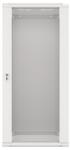 Lanberg 19" fali rack szekrény 27U/600X450 lapraszerelt, szürke V2 WF01-6427-10S (WF01-6427-10S)