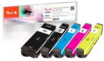 Peach PI200-285 tintapatron 5 db XL kapacitás Epson (PI200-285) (PI200-285)